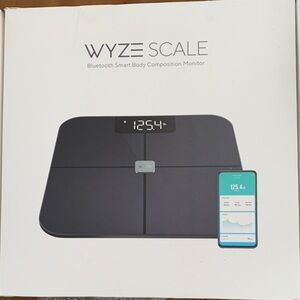 Wyze Black Bluetooth Body Scale